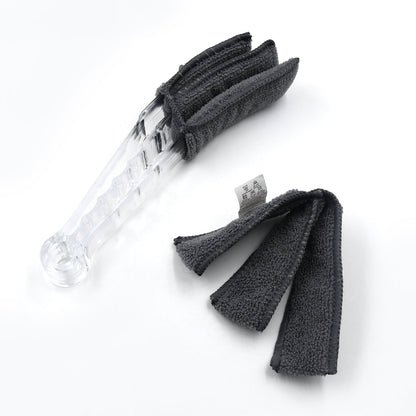 Window Blind Cleaner Brush Microfiber Sleeves – Dusting Tool for Shutters & AC (1 Pc)