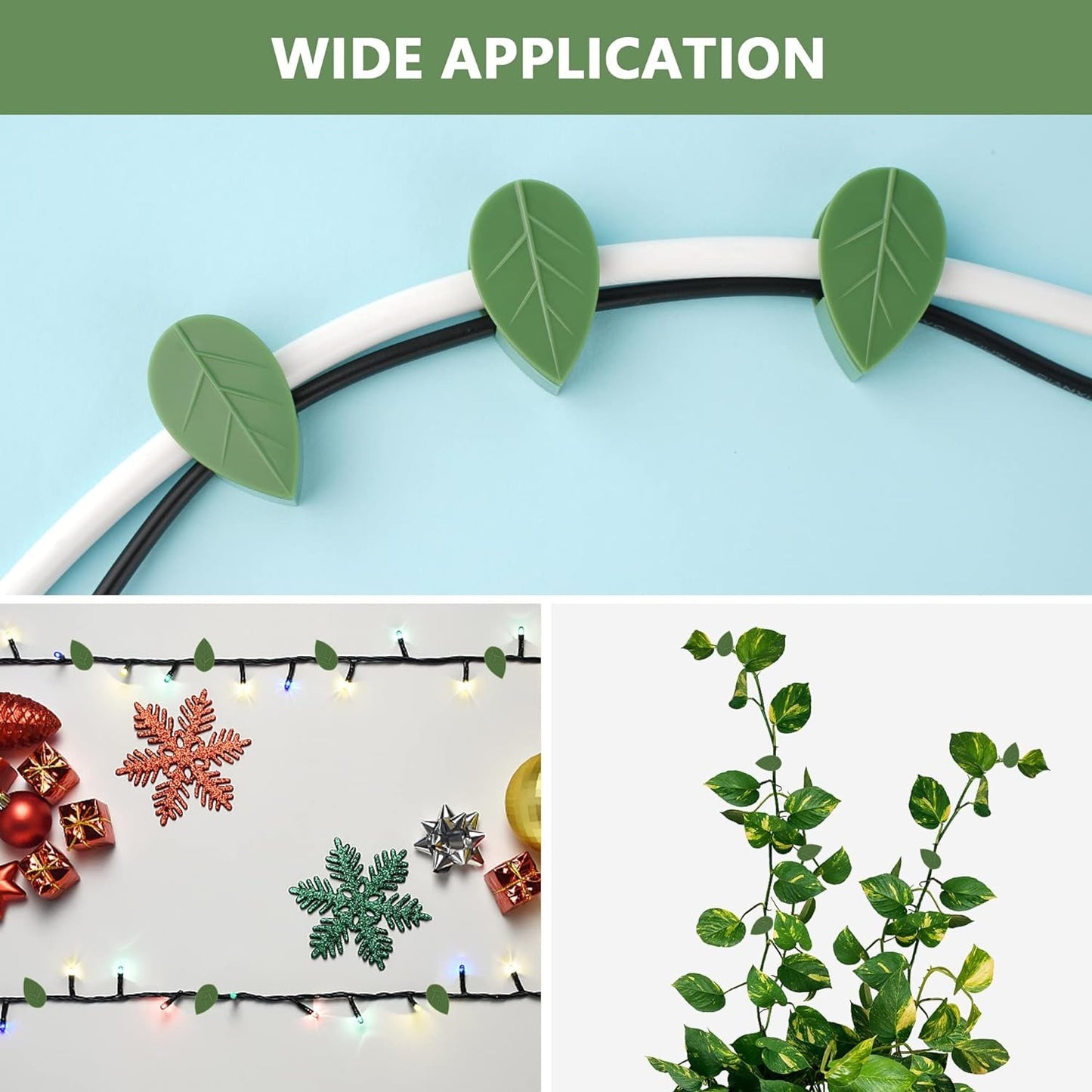 Plant Climbing Wall Fixture Clip (30 Pcs Set)