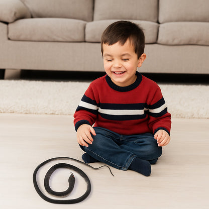 Realistic Rubber Snake Prank Toy (1 Pc)