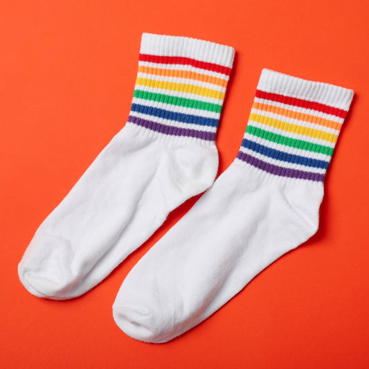 7372 Mix Design Socks Men. ankle Length sports socks with thick cotton cushion